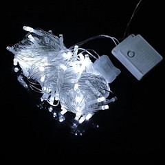 22 feet White 100 LED Lights Garlands Wedding Party Centerpieces Decorations