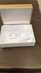 50 Gold Candy Boxes, 4.75 x 3.25. Incl Tissue Paper and Stay Fresh Silicon Pack