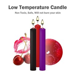 Low 0.63 inches (diameter) x 7.08 (height), Red, Black, Purple
