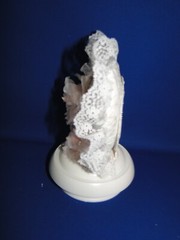 New Vintage Wilton «Lacy Elegance » Wedding Cake Top, pink , 109-2003
