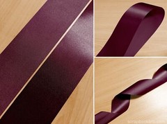 Burgundy 10mm 16mm 25mm 40mm Satin Ribbon For Scrapbooking Wrap Decorations
