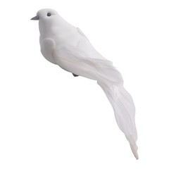 Artificial Doves Bird Garden Indoors 2pcs Decor Feather Lover Ornament