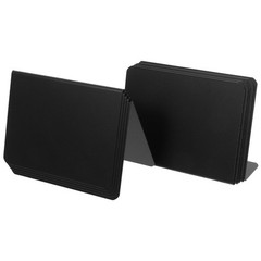 10 Pcs Reusable Name Plates for Desks Acrylic Menu Holder Base Stand Small Sign