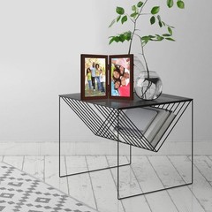 Americanflat Hinged 8×10 Picture Frame with Shatter-Resistant Glass – Double …