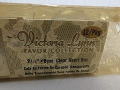 Victoria Lynn Favor Collection Clear Heart Box 12 Count Wedding Favors Darice 03