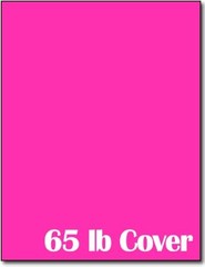 Bright Pink Cardstock Paper 8.5″ x 11″ – 65lb 8.5 x 11 inch,