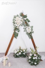 Pack of 3 wedding arch flowers,wisteria hanging flowers,faux flowers,Flower G…