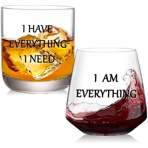 I Have Everything I I Have Everything I Need & I Am Everything Drinking Glasses