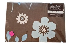 Rag &Bone Bindery Event Guest Book Brown Floral NWT