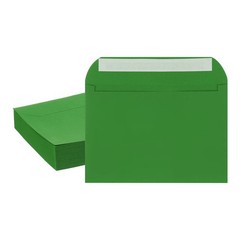 50pcs Self Sealing Invitation Envelopes 7.8×5.5 Inch A7 Light/Dark Green