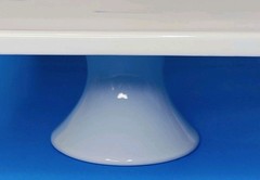 BIA Cordon Bleu Pedestal Cake Stand Square 11″ White