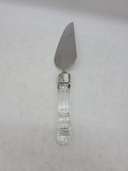 Good CONDITION Waterford Crystal Pie or Cake Knife and Server – 12”L