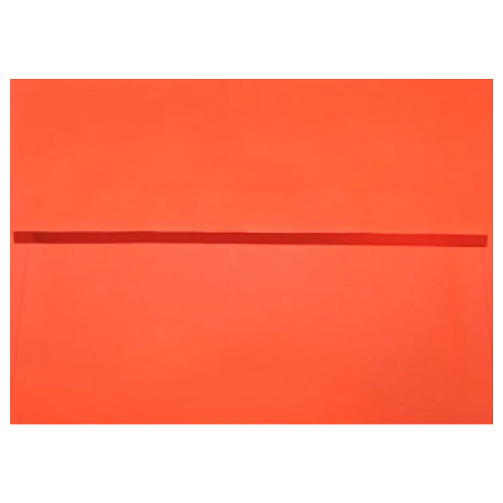 A7 Envelopes, 5 1/4 x 7 1/4, Orange, Gum Seal Square Flap, 24w (90gsm)