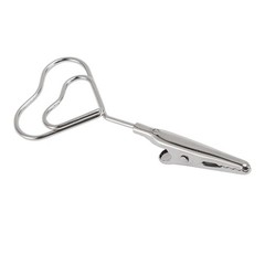 12pcs 2.8in Double Headed Memo Clip Metal Card Holder Wire Photo Clamp