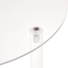 Elegant 4-Piece Acrylic Cake Stand Set – Stackable Dessert Display for Events