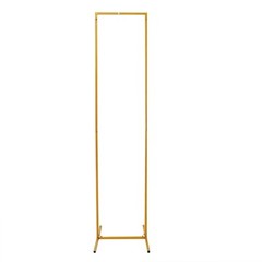 7 ft Gold Rectangular Metal Floral Display Frame Wedding Backdrop Stand Party