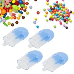 12Pcs Ice Cream Shape Candy Box Plastic Candy Case Container Wedding Supplies Bl