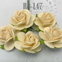1″or2.5cm – Open Roses DIY Paper Flower Wedding Scrapbook Craft Cardmaking R6