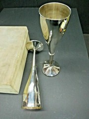 Vintage- Old Lenox Goblet Wedding Set w/ Box