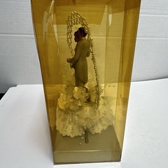 Vtg Wilton Designer Series Heavenly Wedding Cake Topper – Grey Coat #0118-00603