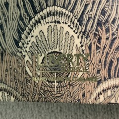 Liberty Of London Cloth &Leather Guest Book: Liberty Hera Peacock Fabric MINT