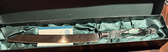 GALWAY IRISH Crystal Stainless Steel Bridal Cake Knife NIB