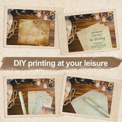 Joyberg 70PCS Vintage Paper 8.5 x 11 in Parchment for Writing