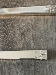 Vera Wang Wedgwood Love Knot Wedding Cake & Trowel Serving Set Bridal Engraved!