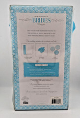 Wedding Invitation Kit Blue Paisley Printable Bridal Brides Magazine – Open Box