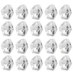Small Decoration Acrylic Stones Rocks Table 200 PCS 6*9mm Acrylic Full Granules