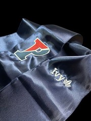 University of Penn (Ivy L) Satin Chair Sash / Wreath Sash (2 Logos) 39k Stitch