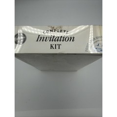 WILTON Wedding INVITATION Kit 40 Sets W/ Print Your Own Invites Envelopes Flower