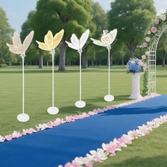 Butterfly Floor Lamp LED Ambient Light Wedding Decoration Light 60*146-178cm