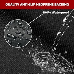 450 GSM Extra Thick Waterproof Red Carpet Runner for Events Decorations, 3X15