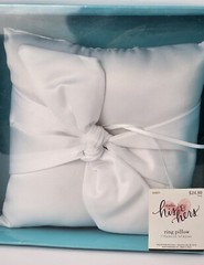 Studio His & Hers Wedding Ring Pillow Hobby Lobby White. SEE DESCRIPTION