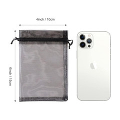 50PCS Organza Gift Bags 4×6 Inch Drawstring Jewelry Party Favor Packaging