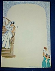 VINTAGE Invitation/ Announcement 50 sheet/pk 8 1/2″ x11 1964 graphics