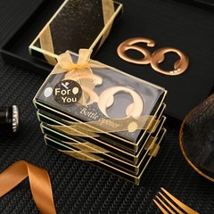 50Pieces 60 Bottle Opener Gifts for 60th Birthday Party Favors 60th Anniversa…