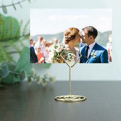 26Pcs Table Number Holders, Elegant Place Card Holders, Picture Holder for Table