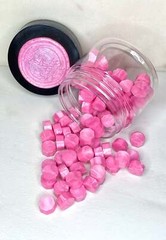 100 Count Icy Barbie Pink Sealing Wax Beads