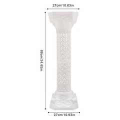 4PCS Roman Columns Wedding Column Stand,White Romantic Wedding Roman Column