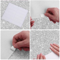 Glitter Carpet Runner for Party -200 GSM Thickness Non-Woven Fabric Runner Ru…