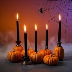 12-Pack Black Taper Candles, 10 Inch Unscented Dripless Candlesticks,