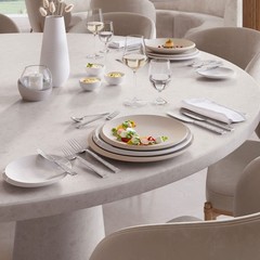 Villeroy & Boch Villeroy Boch Newmoon Modern Dinner Plate For Everyday Use