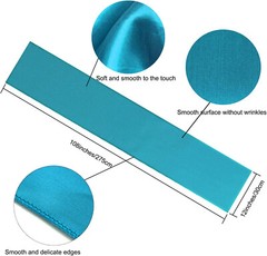 4x Teal Blue Satin 12″x 108» Table Runner Bright Silk Smooth Wedding Party