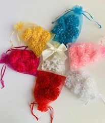 12 PACK ORGANZA GIFT BAG – Jewelry Pouch Wedding Favor Party Bridal Candy