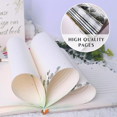 Wedding Guest Book – Personalized Polaroid Guest Book for Wedding with Pen 120P