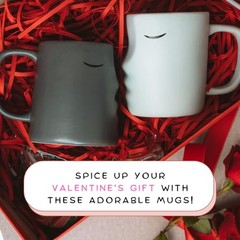 Kissing Couple Mug Set, Wedding present for Couples, Engagement Gifts,