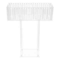30.7inch Clear Acrylic Flower Stand for Wedding Centerpieces Table decor