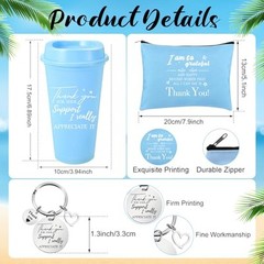 15 Set Employee Appreciation Gifts Bulk Cups Tumblers 16 oz Thank You